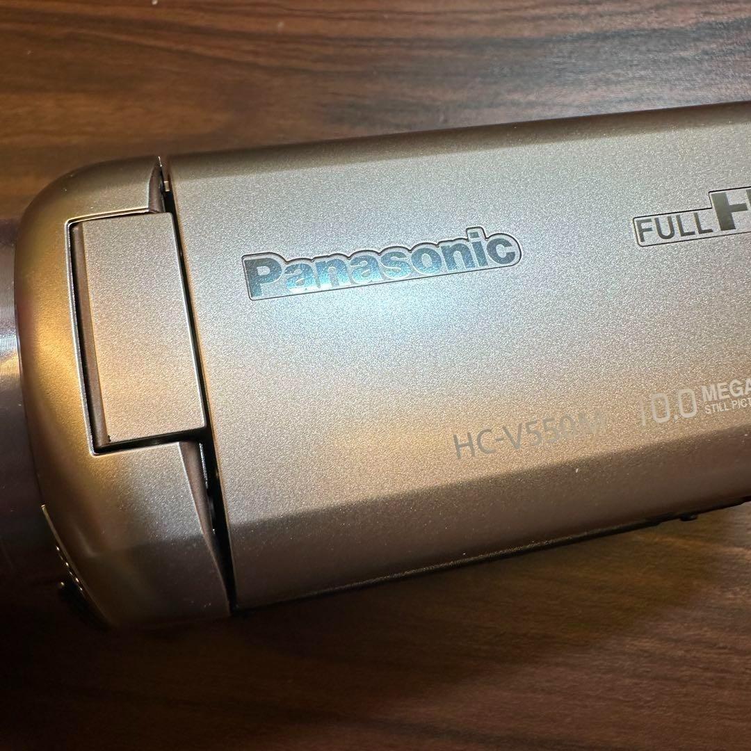 Panasonic HC-V550M-T ビデオカメラ 2785
