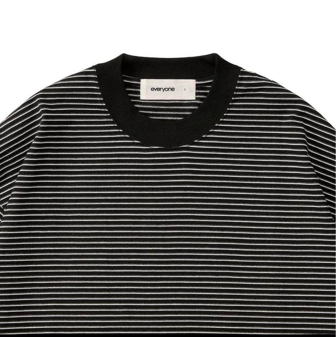 トップス everyone border short sleeve tee shirt