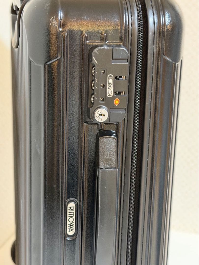 【RIMOWA】サルサ35LTSAロック付 2輪スーツケース ブラック機内持込可