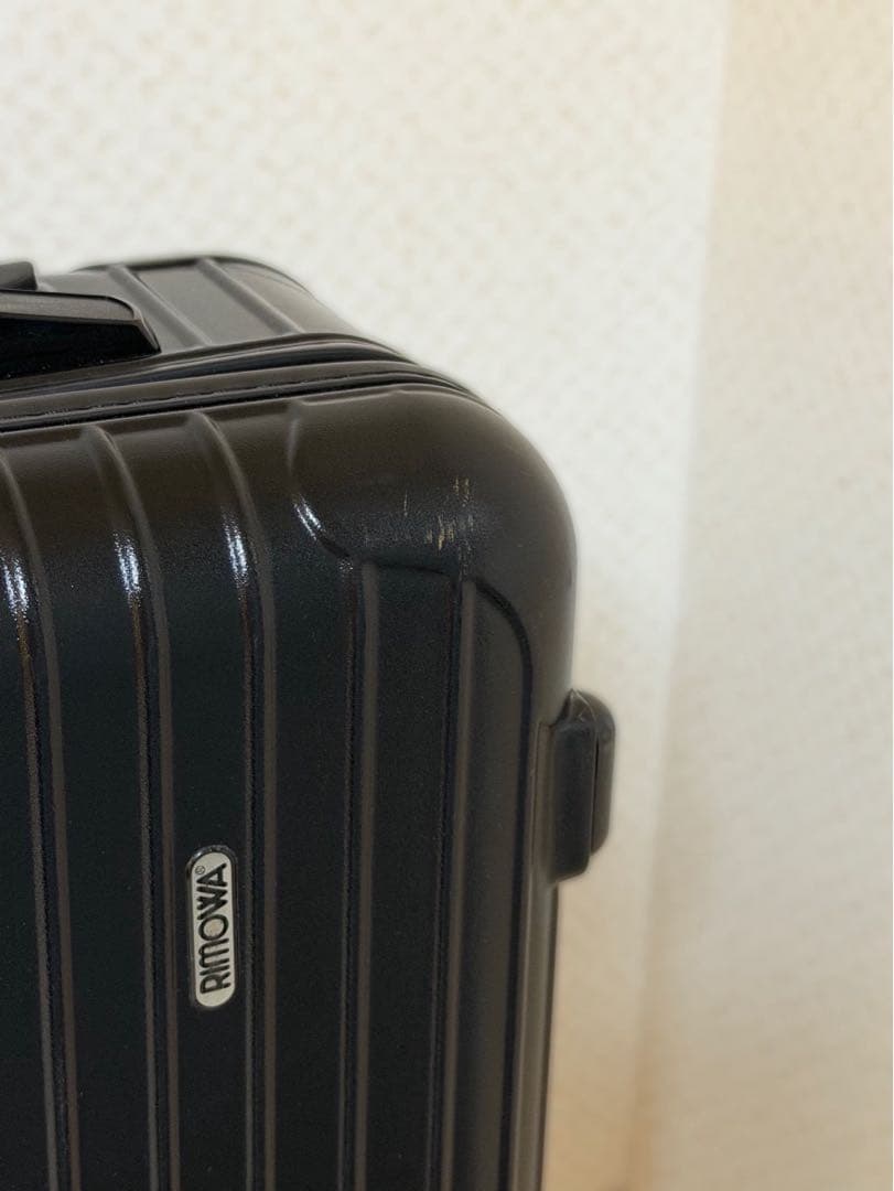 【RIMOWA】サルサ35LTSAロック付 2輪スーツケース ブラック機内持込可