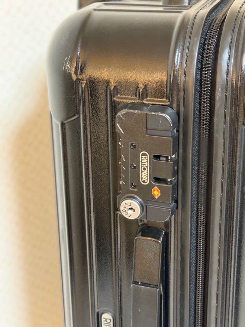 【RIMOWA】サルサ35LTSAロック付 2輪スーツケース ブラック機内持込可