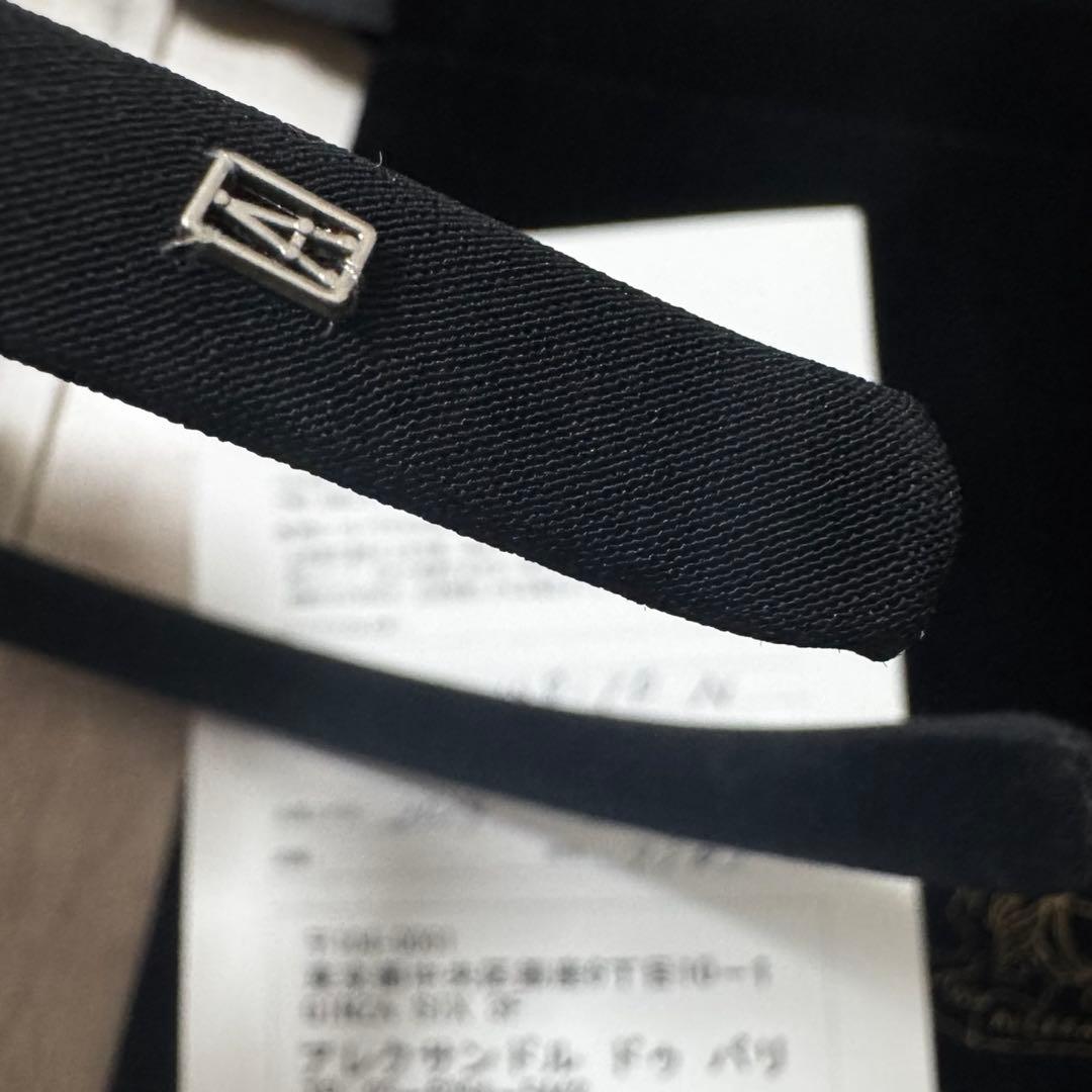 アレクサンドル ドゥ パリ カチューシャ マシェールジャンヌ ブラック サテン