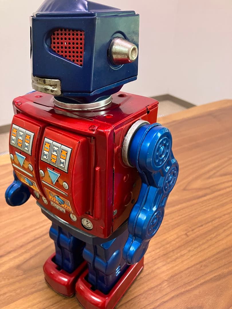 ブリキのロボット　ニュー火星大王　　（動作確認済み）