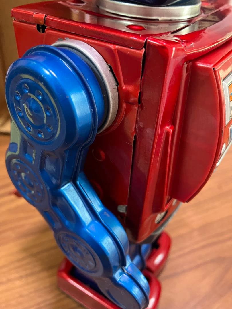 ブリキのロボット　ニュー火星大王　　（動作確認済み）