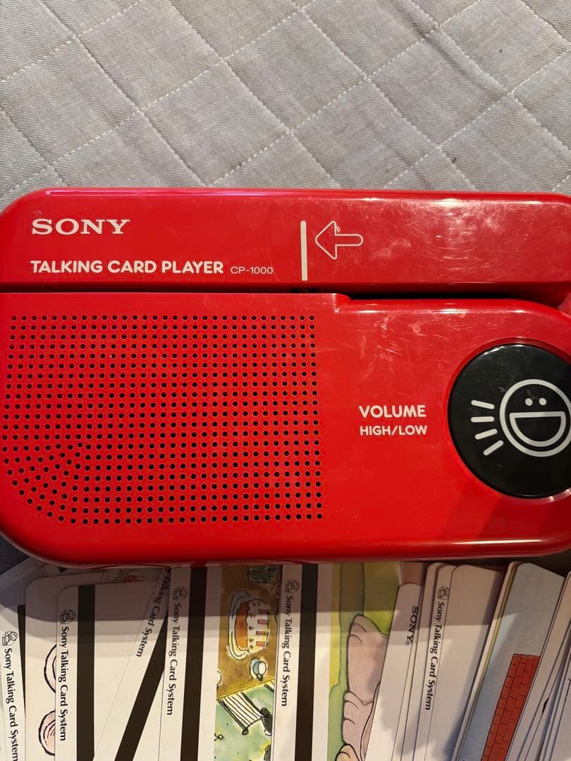 ソニー　トーキングカードプレイヤー　SONY CP-1100