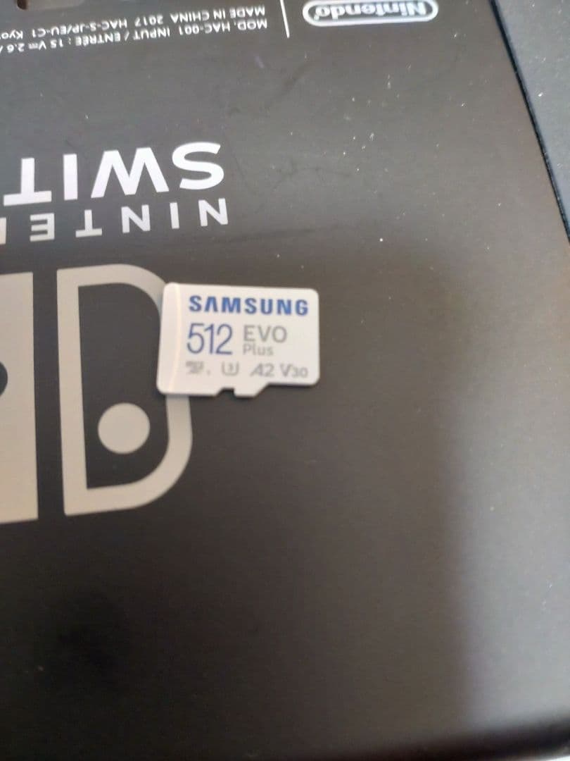 Nintendo Switch 本体 ＆512GB microSDカード付き