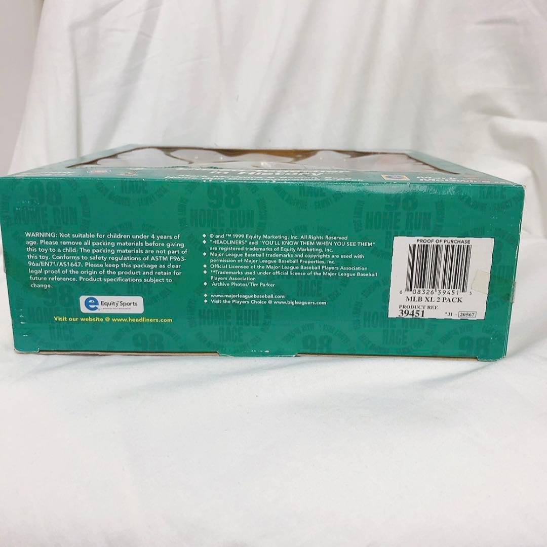 1998年MLB 記念フィギュア　サミーソーサー&マークマグワイア　未使用