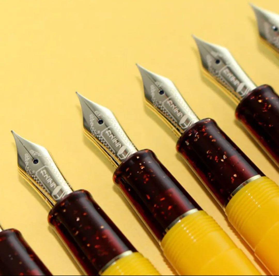 【限定・入手困難】カステラ万年筆　セーラー万年筆　プロギアスリム　中細字