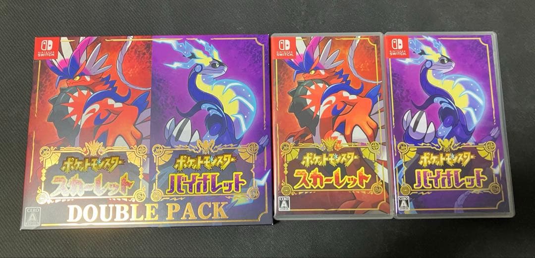 ポケットモンスタースカーレット バイオレット ダブルパック アートブック付き