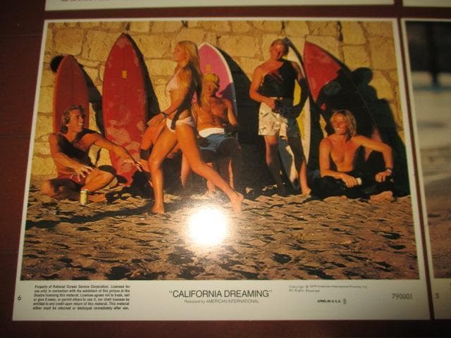 コレクション california dreaming (RARE!!lobby card!!)