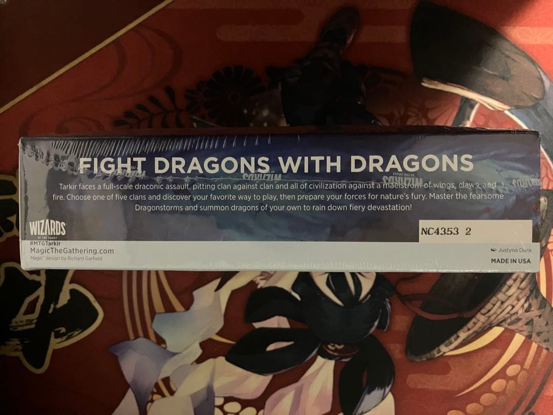 タルキール龍嵐録　プレイブースター　英語版　未開封　1box