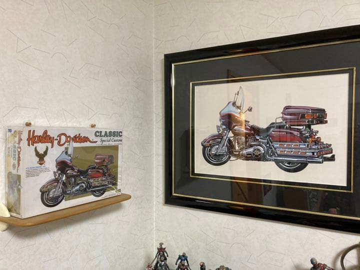 絵画　IMAＩ　プラモデルパッケージ原画