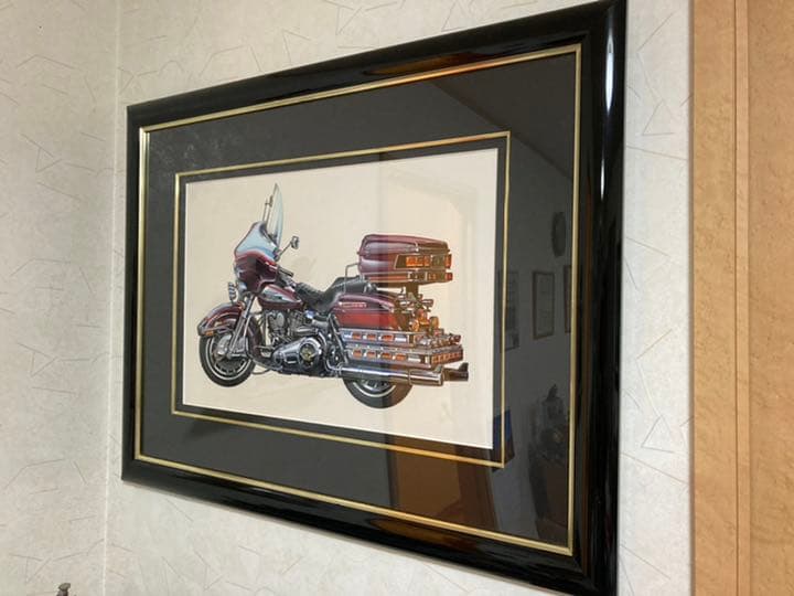 絵画　IMAＩ　プラモデルパッケージ原画