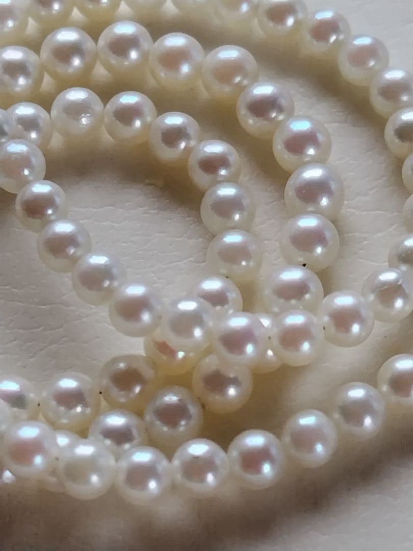 K18 アコヤ真珠ベビーパール ネックレス