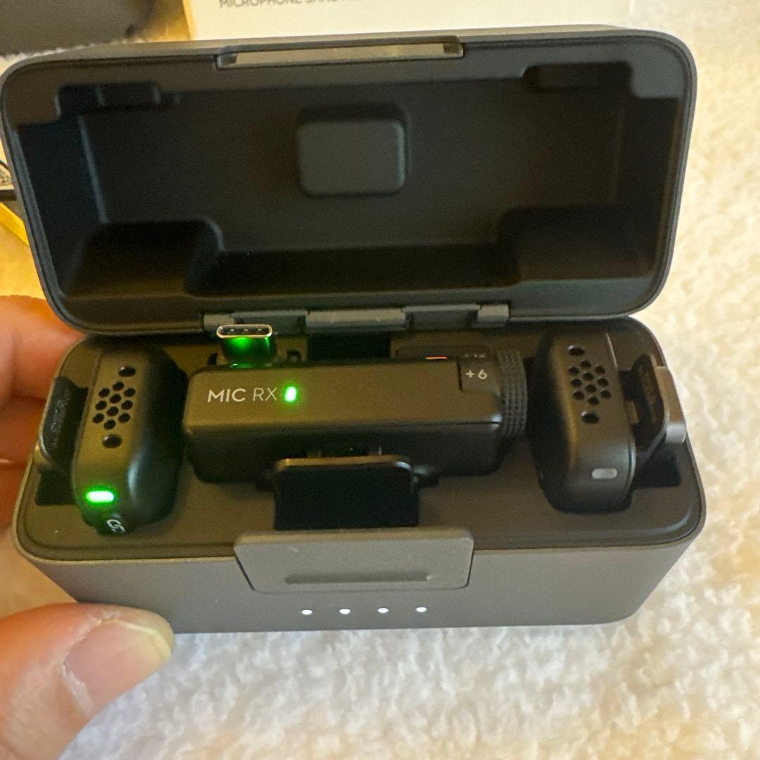 DJI mic mini　2tx + 1rx + 充電ケース