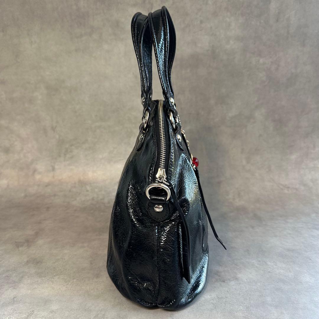 バッグ Y2K COACH POPPY Patent leather handbag