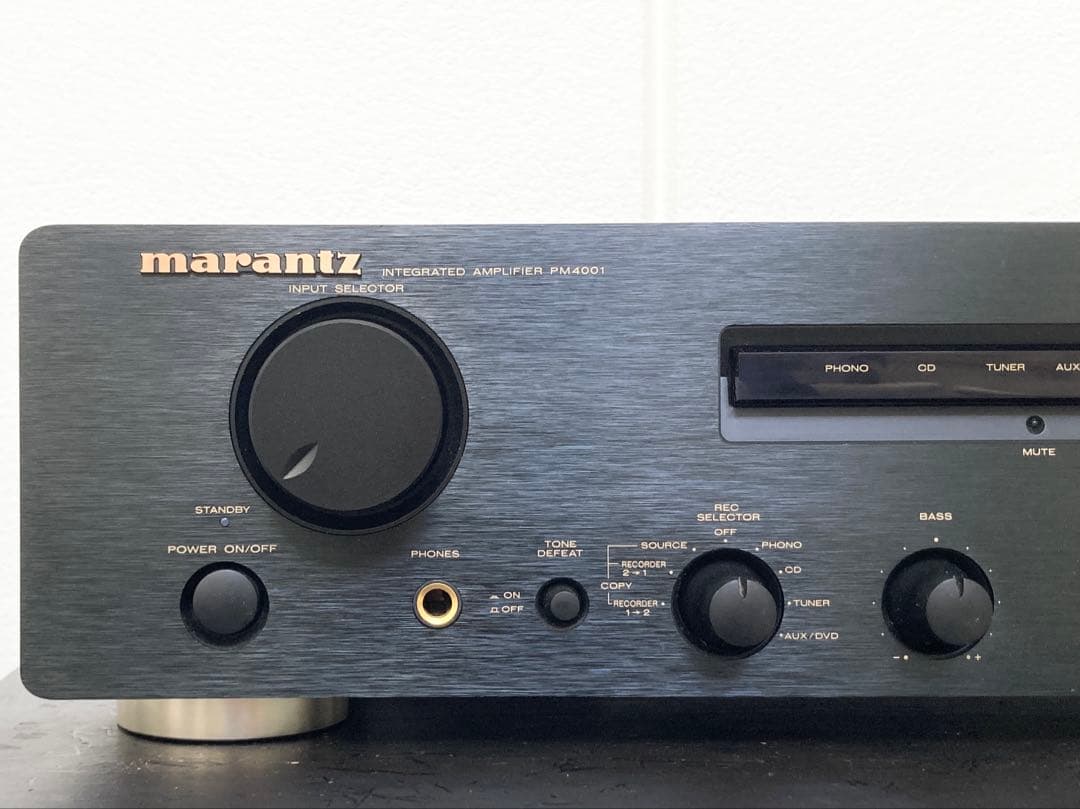 音質良好 マランツ PM4001 プリメインアンプ ブラック Marantz