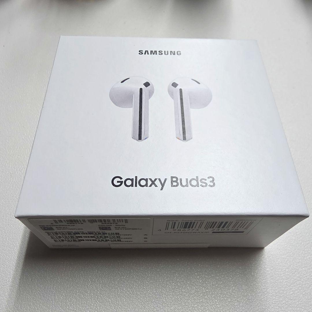新品未開封 Samsung Galaxy Buds3 ホワイト