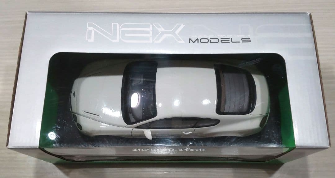 WELLYベントレーコンチネンタルスーパースポーツ未開封ミニカー☆1/18当時物