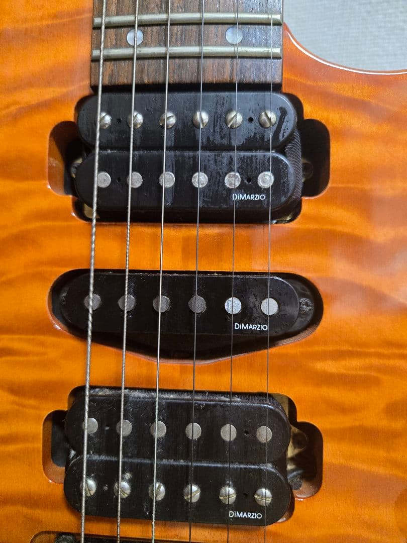 Yamaha パシフィカ821DX Dimarzioピックアップ