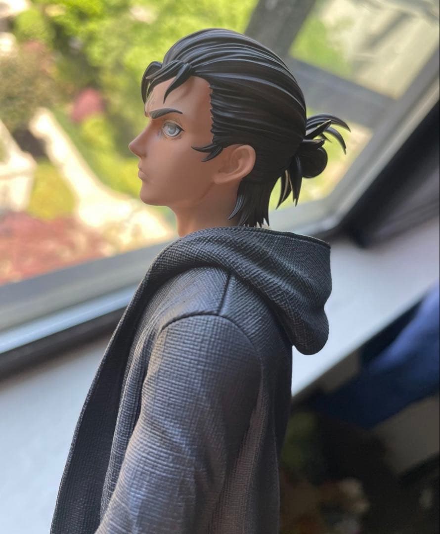 進撃の巨人 エレン・イェーガー ガレージキット ガレキ スタチュー①⑦