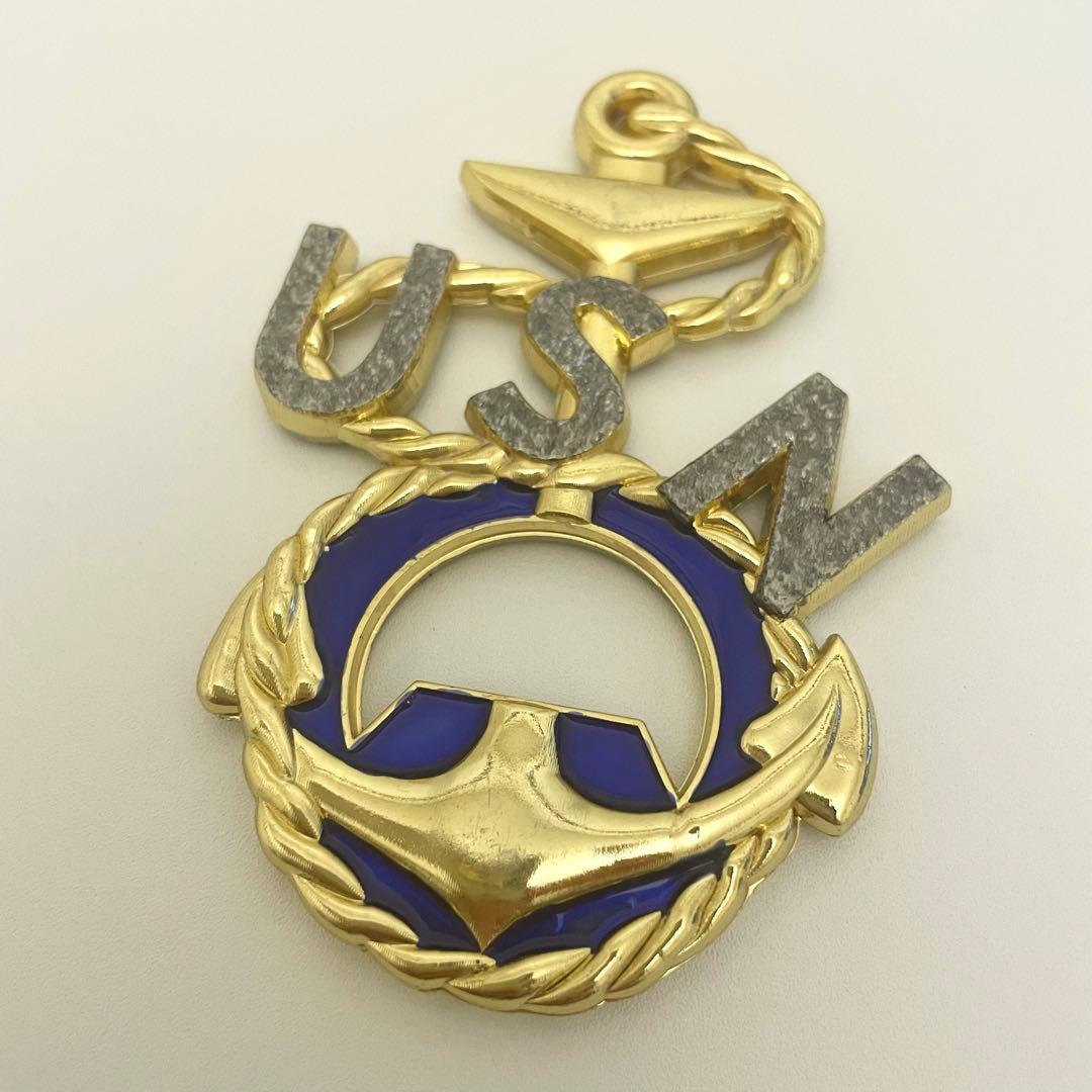 米海軍 US NAVY CPO チャレンジ 大型 9cm 72g