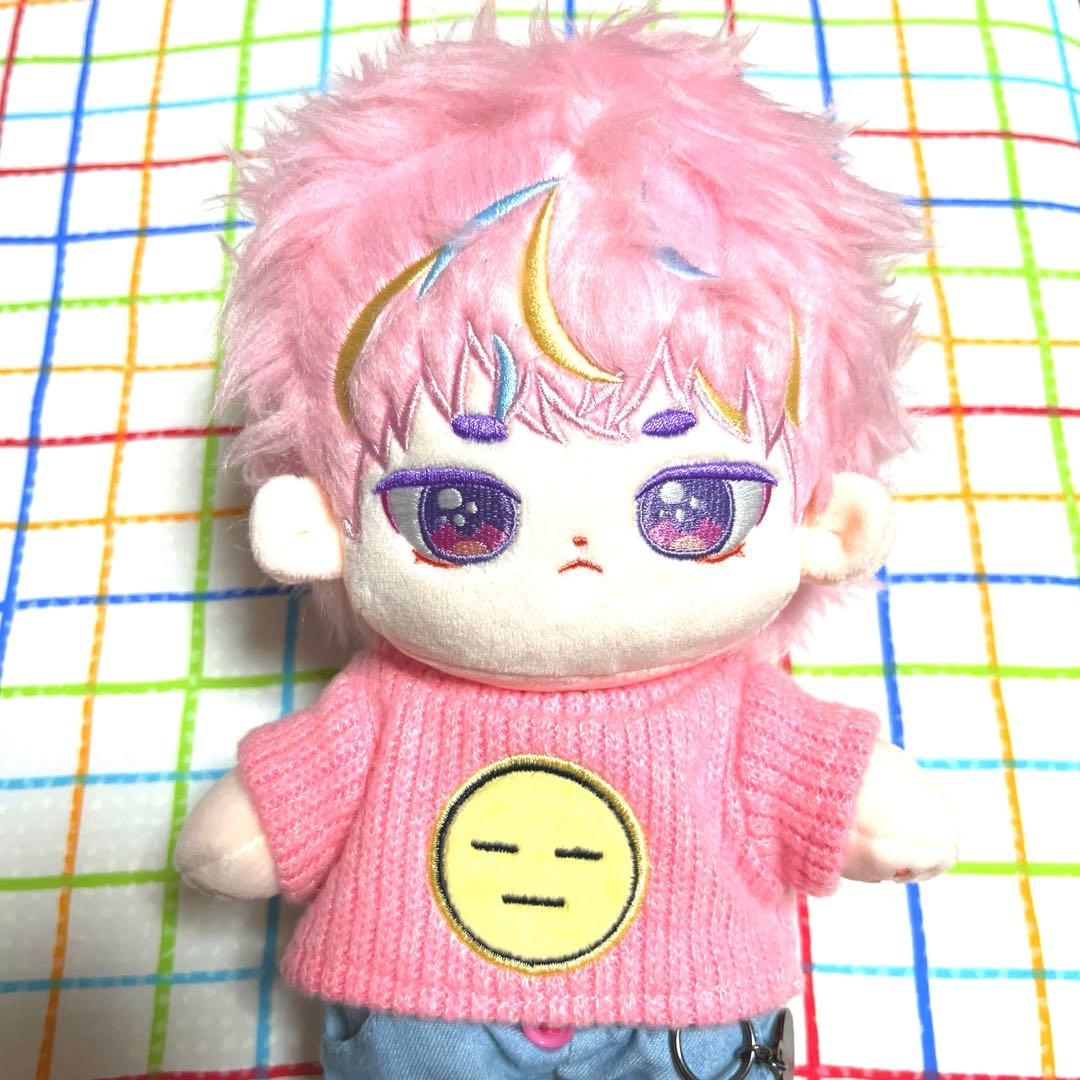 TXT ヨンジュン ブルアワ ピンクモリ 20cm ドール ぬいぐるみ