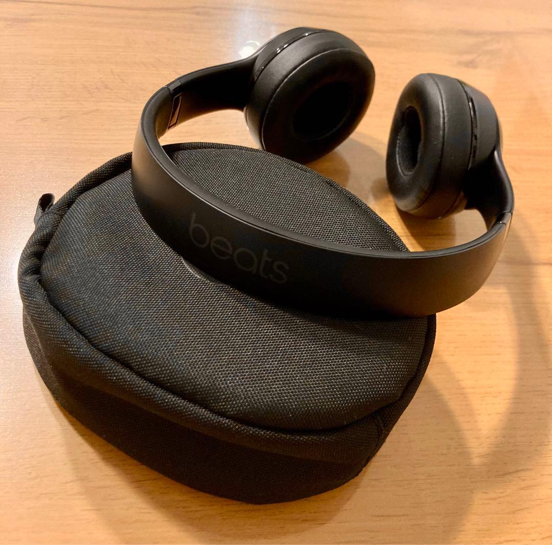 【限定セール！】beats solo 3ワイヤレス ヘッドホン　マットブラック