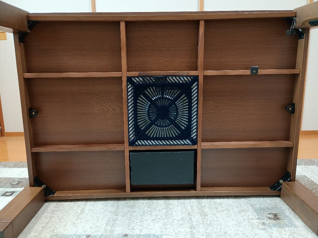 東京インテリア　家具調こたつ 120✕80✕36(41)