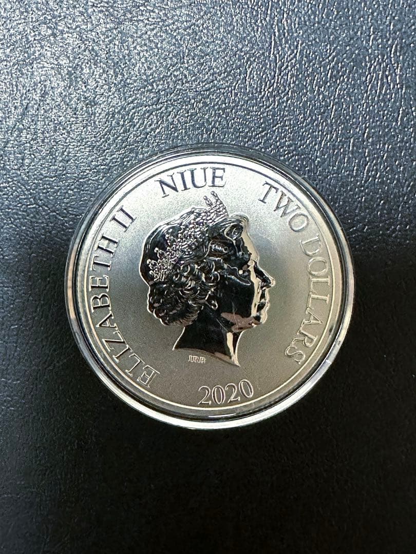 銀貨 2020年 タク・タイマイ・カメ 1オンス 1枚 ケース入り 保証書付き