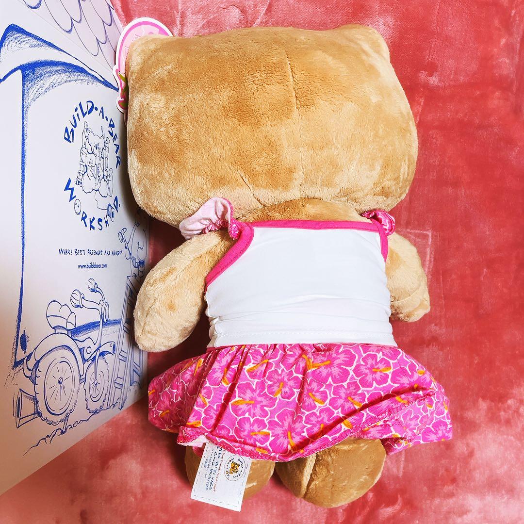 希少レア　ハローキティ　ビルドアベア　ぬいぐるみ　日焼けキティ　ハワイ　サンリオ