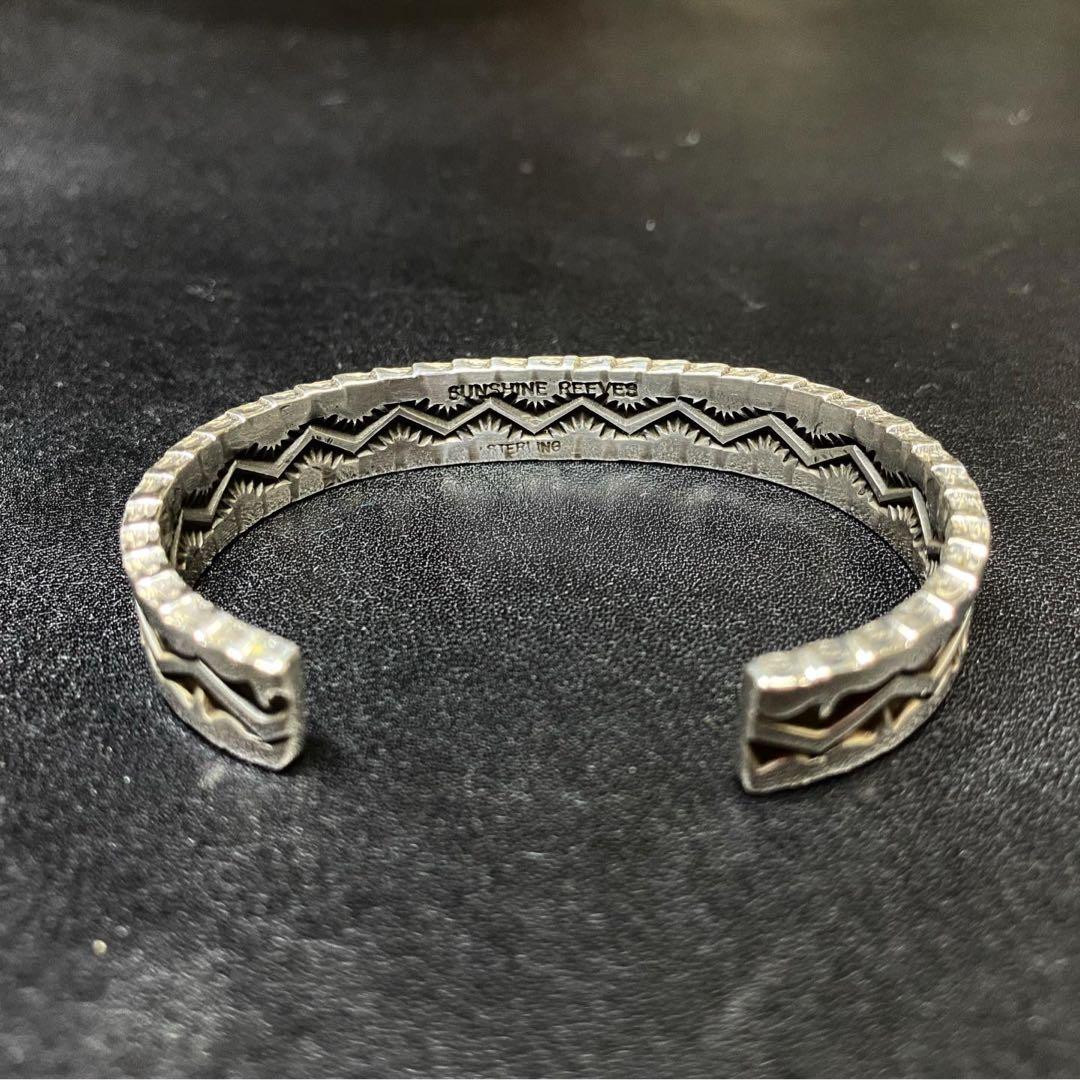 SUNSHINE REEVES 4面スタンプ バングル