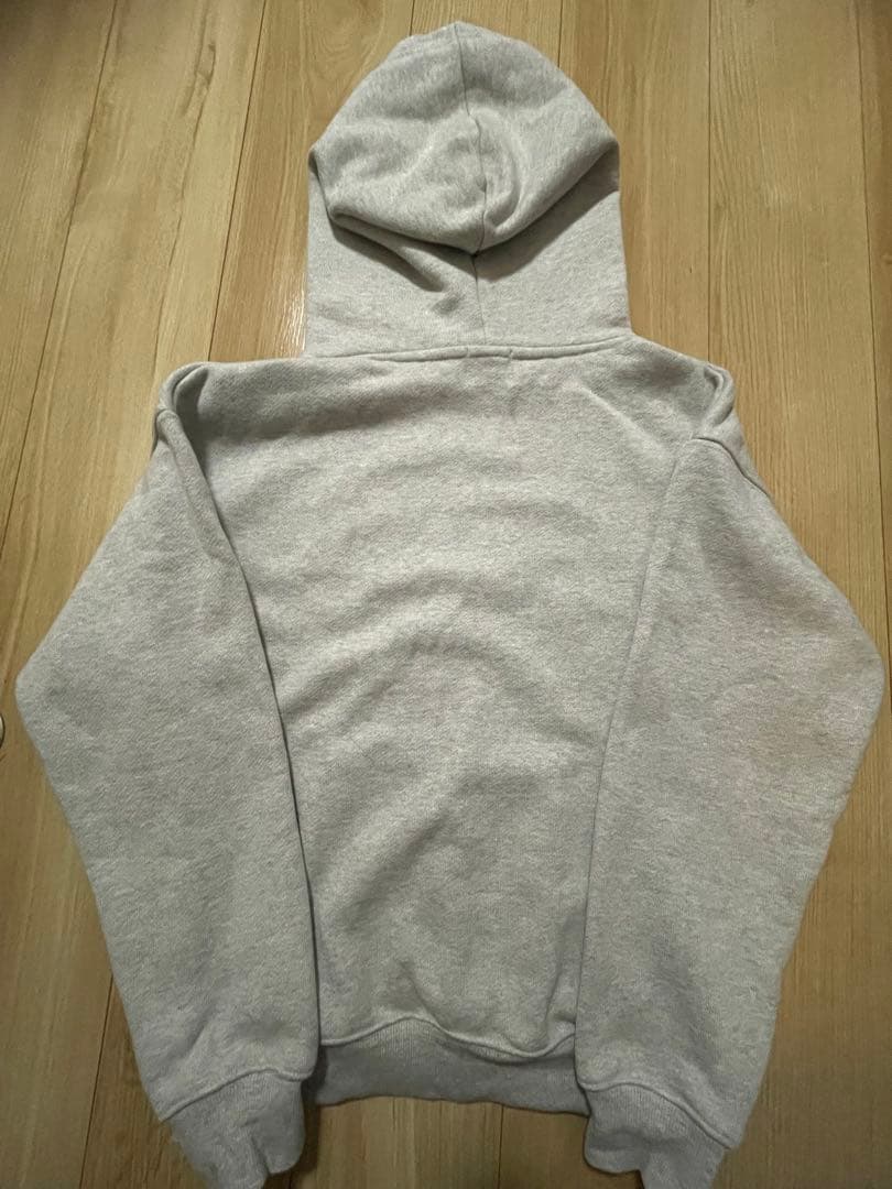 BlessU グレー フード付きパーカー