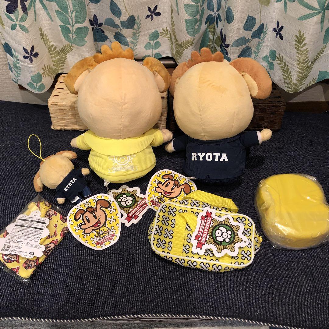 ジェネ高 ぬいぐるみ マスコット 缶メモ ナップサック 片寄涼太 ジェネ犬