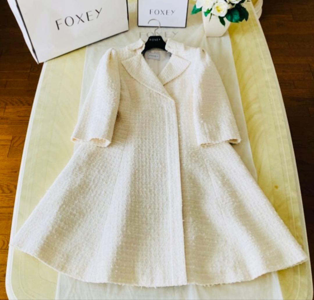 フォクシー Miss Edinburgh コート ワンピース