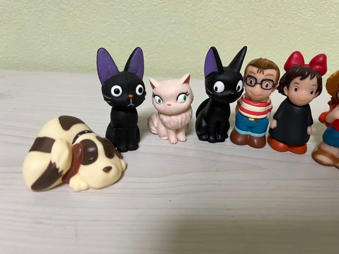 ジブリ　魔女の宅急便　指人形　9体