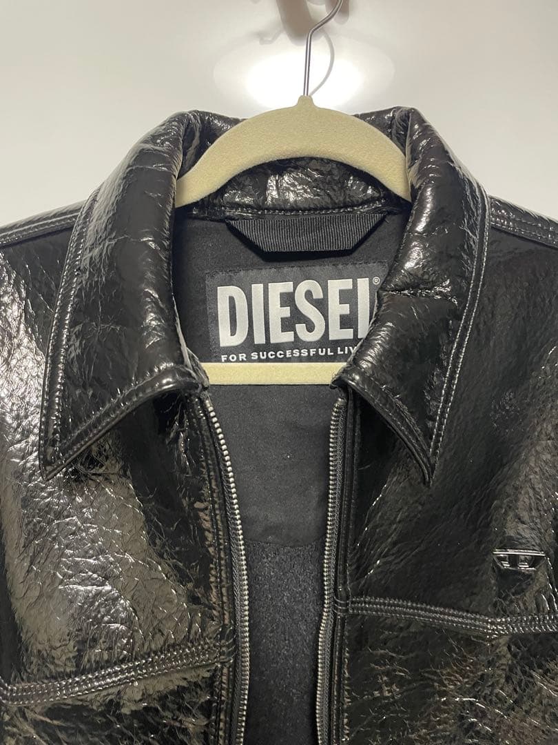DIESEL エナメルジャケット 美品