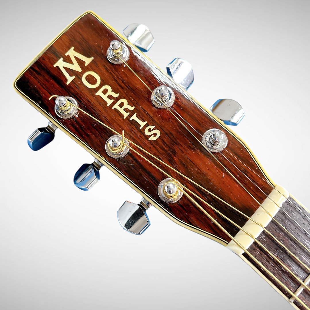 【ハードケース付】1970年代MORRIS W-40 3Pバック ハカランダ