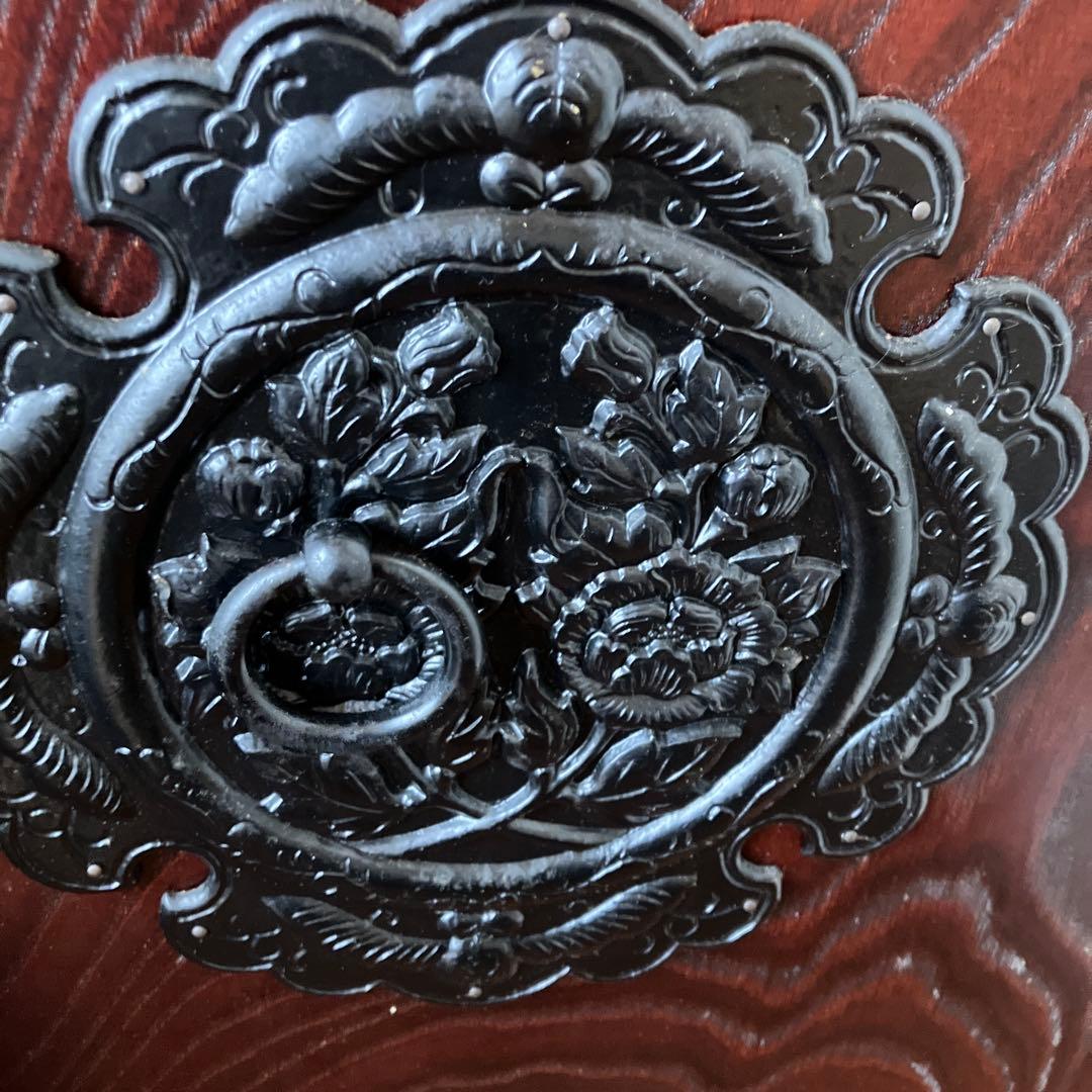 送料込 筑後民芸 ダークブラウン 桐箪笥