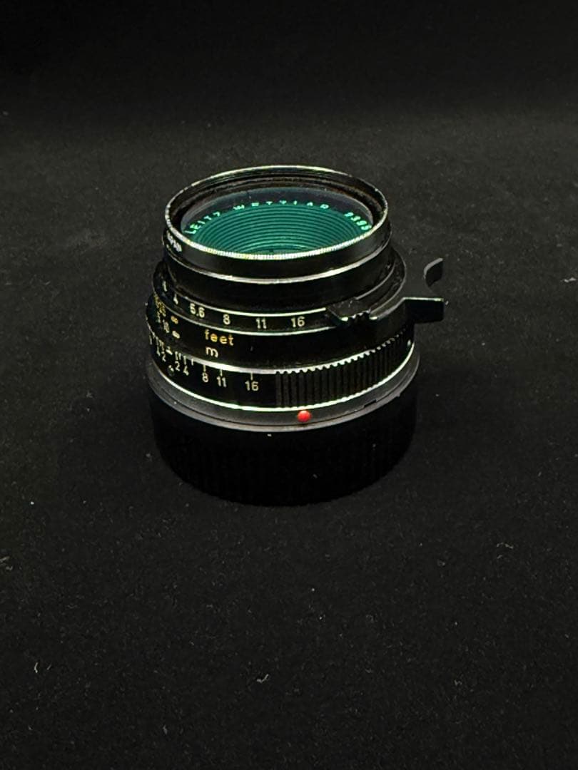 LEICA M8 + Summicron35mm(6枚玉）ツノ付き