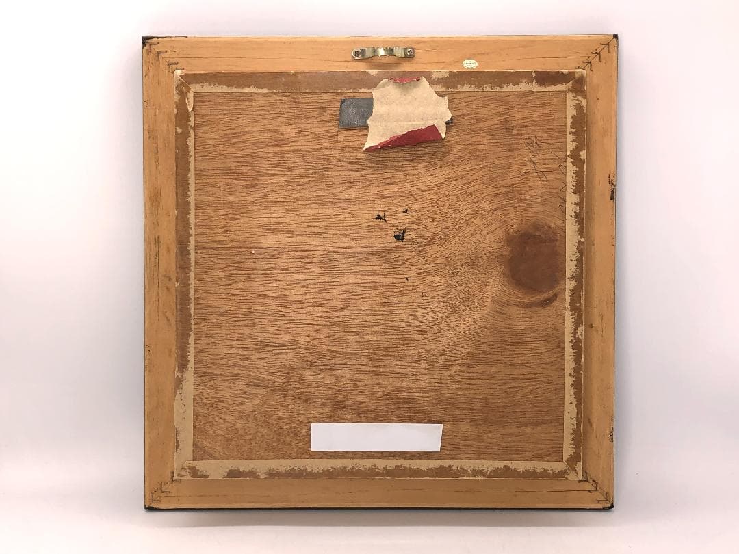 【 古玩彫金 清朝工芸 】 金銅引手金具　 資料館旧展示品