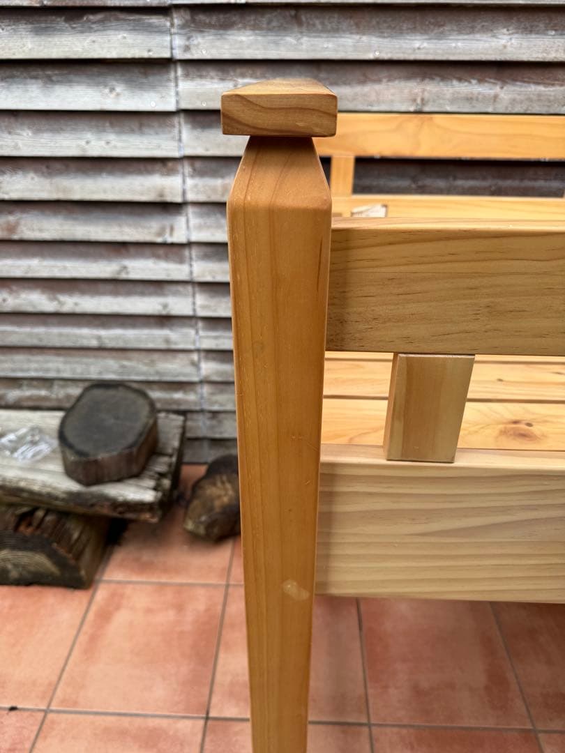 ロフトベッド　木製　シングル　ウッド