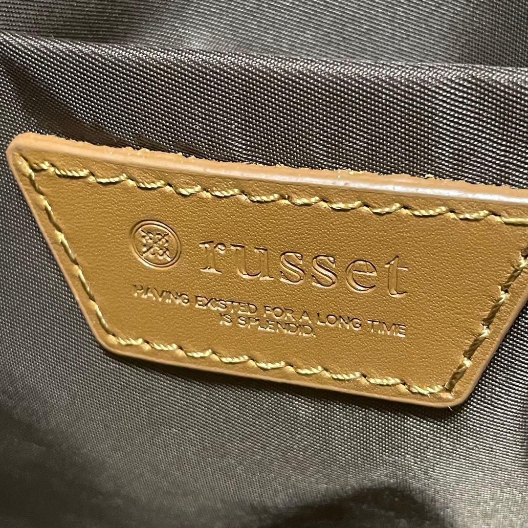 ロココ 様russet ラシット 2way ショルダー トートバッグ ネイビー