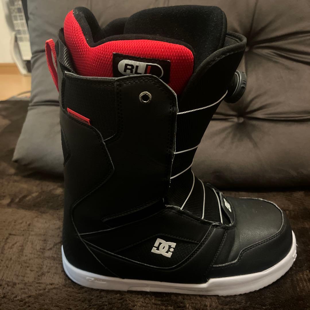DC RL D スノーボードブーツ 黒/赤