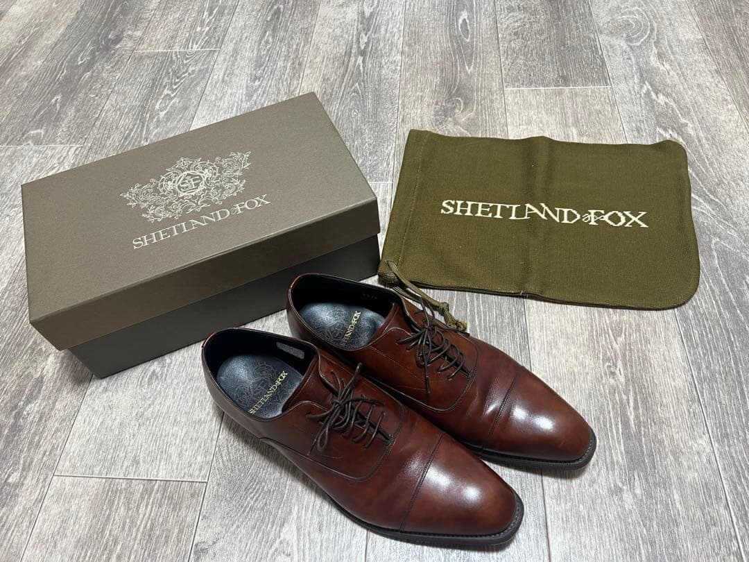美品！値下げ！SHELTAND FOX ブライトン サイズ8(26cm)