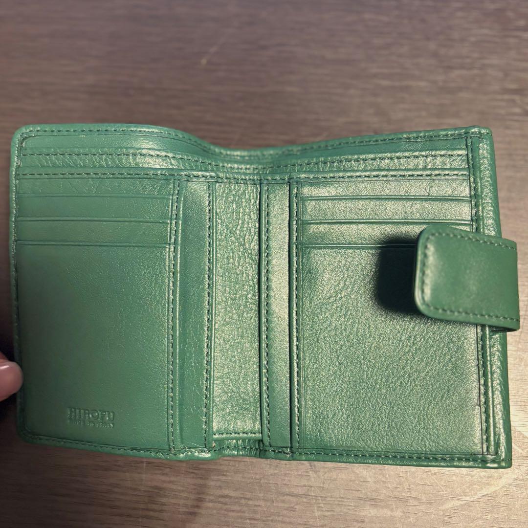 HIROF 【センプレ】二つ折り財布 レザー ウォレット 本革