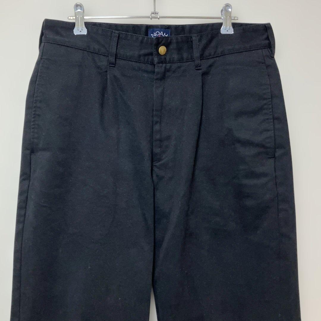 NOAH NYC ノア プリーツチノパンツ ブラック w30