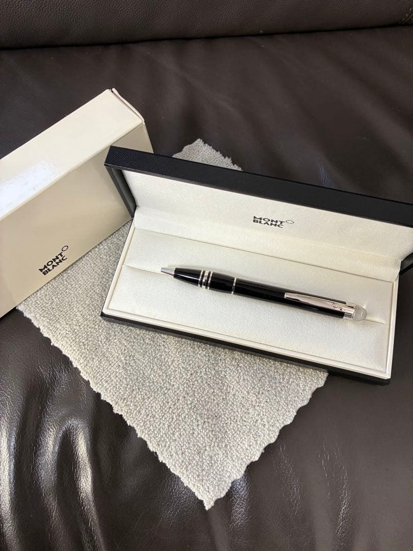 H*3様 ◾️プラチナ美品◾️モンブランスターウォーカーボールペン◾️ミッドナイ