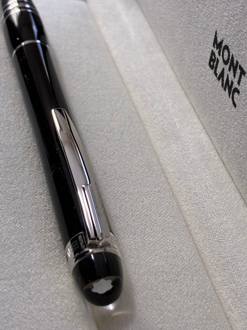 H*3様 ◾️プラチナ美品◾️モンブランスターウォーカーボールペン◾️ミッドナイ