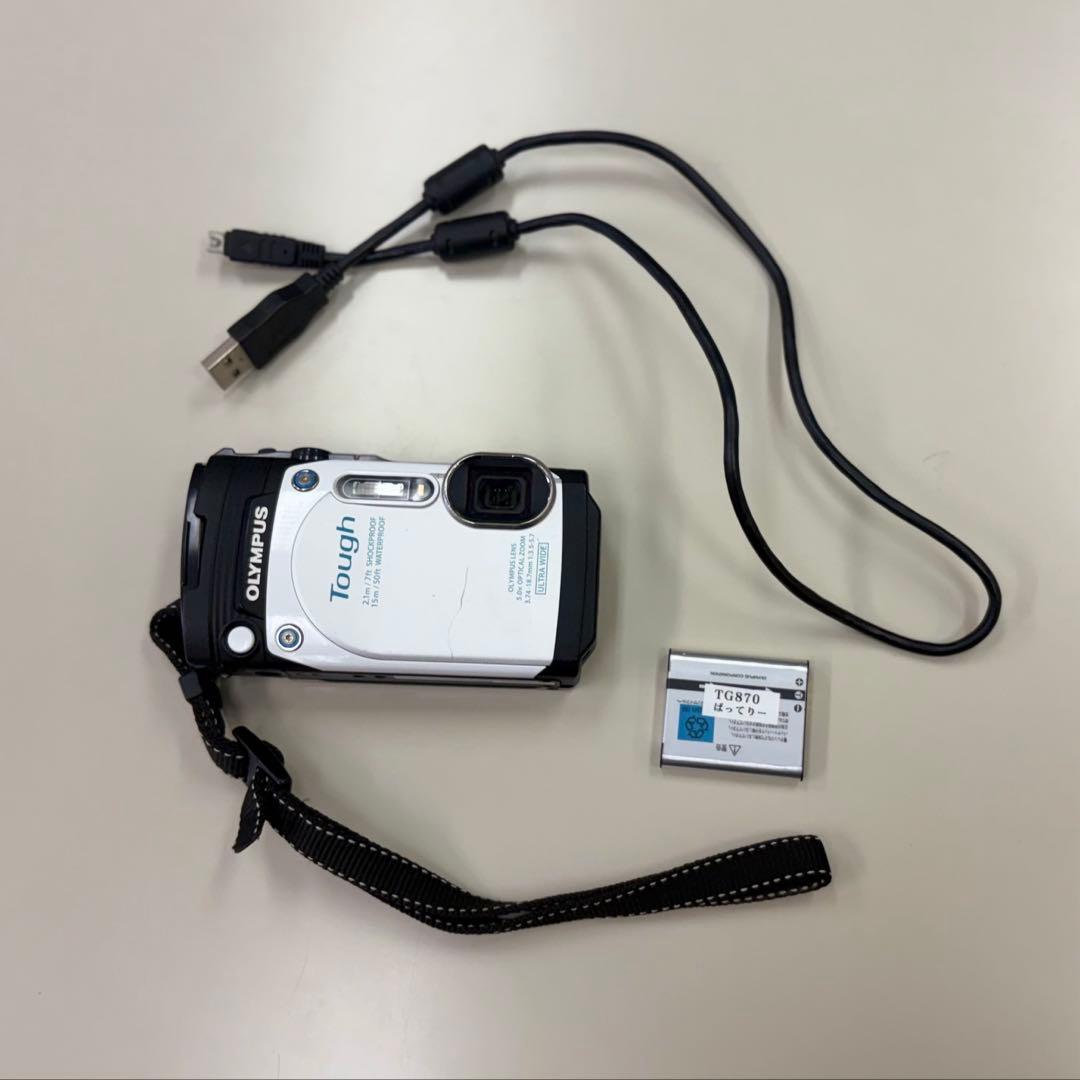 OLYMPUS オリンパス TG TG-870 WHITE